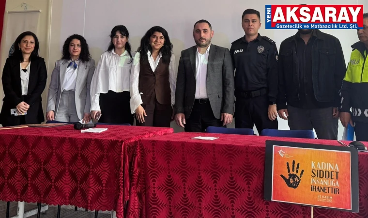 "ŞİDDETE SIFIR TOLERANS" Üniversiteli gençlerle panelde buluşuldu