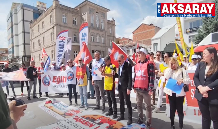 1 Mayıs’ı kutladılar