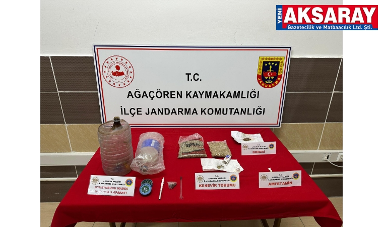 4 GÖZALTI Ağaçören’de Zehir Tacirlerine Geçit Yok