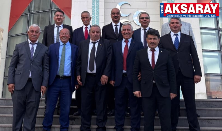 AKSARAY HEYETİNDEN MHP GENEL MERKEZİ’NE ÇIKARMA: ‘Üretken Belediyecilik’ istişaresi