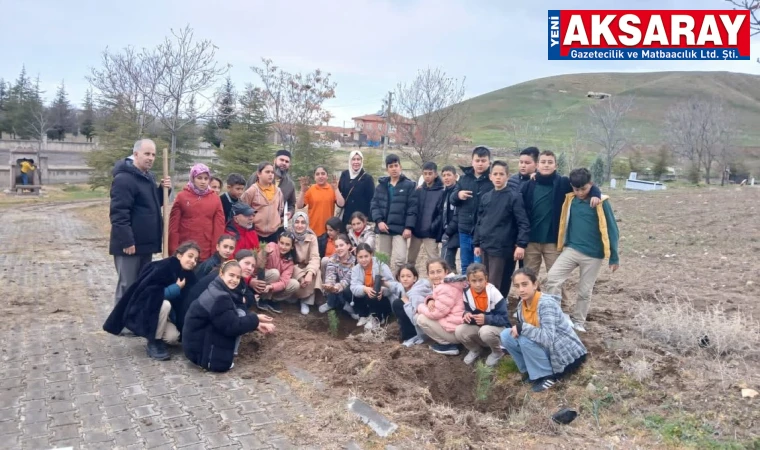 ÇEDES İLE GELECEĞE NEFES Her fidan bir öğrencinin eseri
