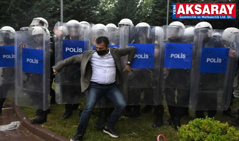 Çevik kuvvete direndi