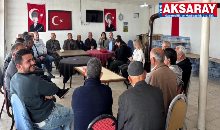CHP TOPAKKAYA TOPLANTISI ‘Tarım ve hayvancılığın sorunlarını biliyoruz’