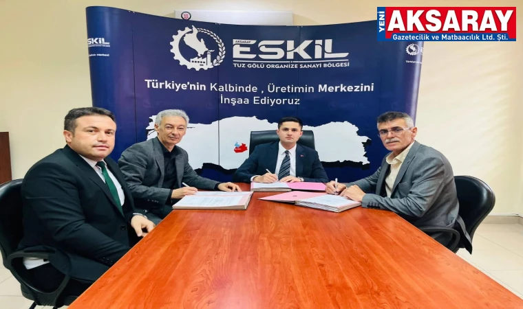 Eskil Tuz Gölü OSB’de 11 arsa tahsis edildi