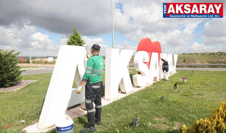 GİRİŞ KAPISINA ESTETİK DOKUNUŞ Şehrin simgesi yenilendi