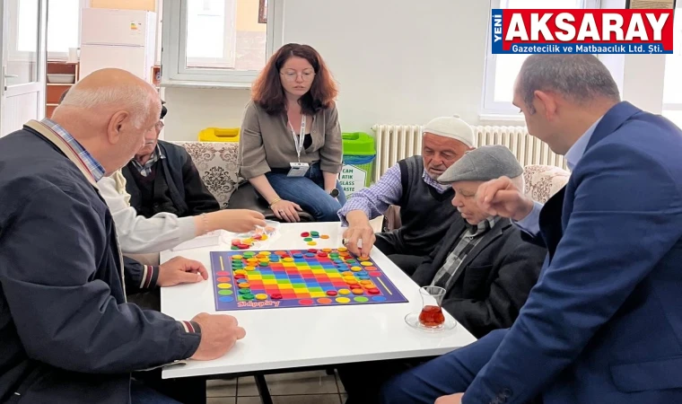 HUZUREVİNDE KUŞAKLAR ARASI BULUŞMA Yaşlılarımıza "Akıl Oyunları" Jesti