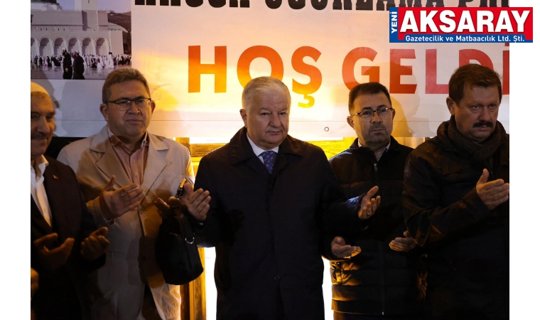 KUTSAL TOPRAKLARA Dualarla uğurlandılar