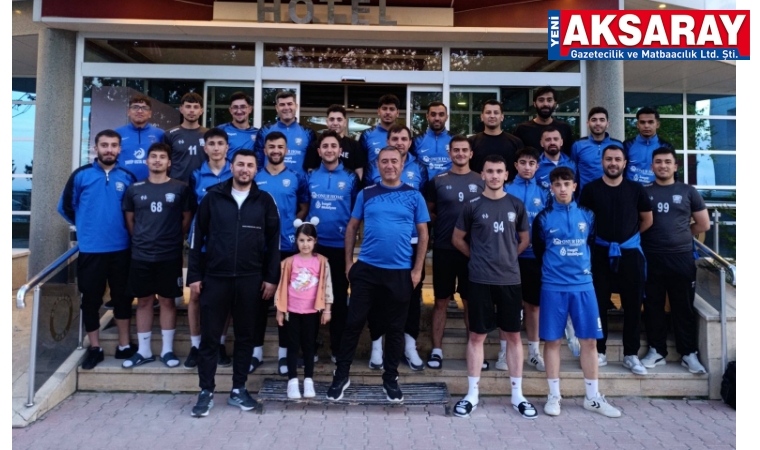 Maç öncesi otelde kampa girdiler