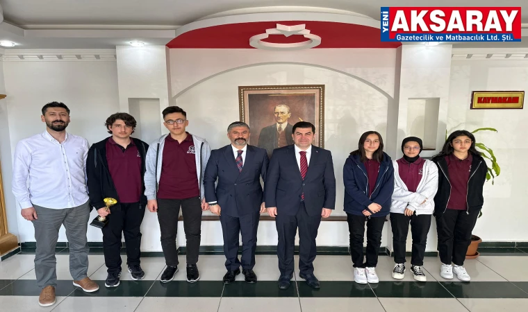Ortaköy Şehit Rifat Kahyaoğlu Anadolu Lisesi Aksaray’ın zirvesinde