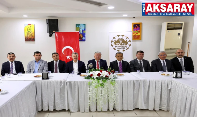Resmi bayramlaşma yapıldı
