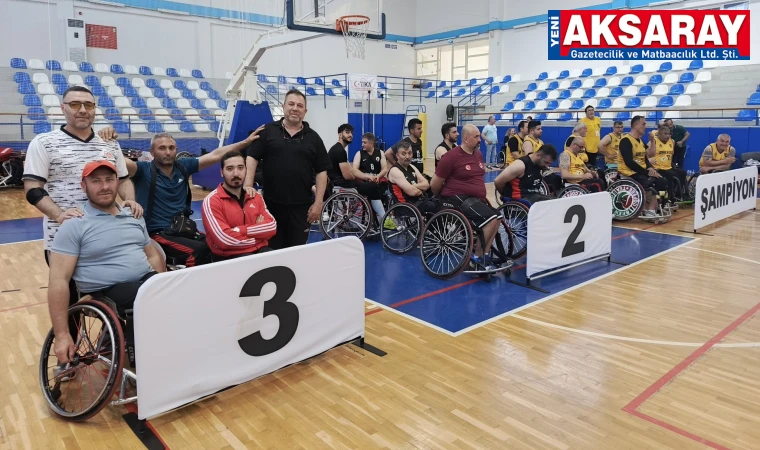 ŞAMPİYON 68 AKSARAY TEKERLEKLİ BASKETBOL SK ‘1. Lig’deyiz’
