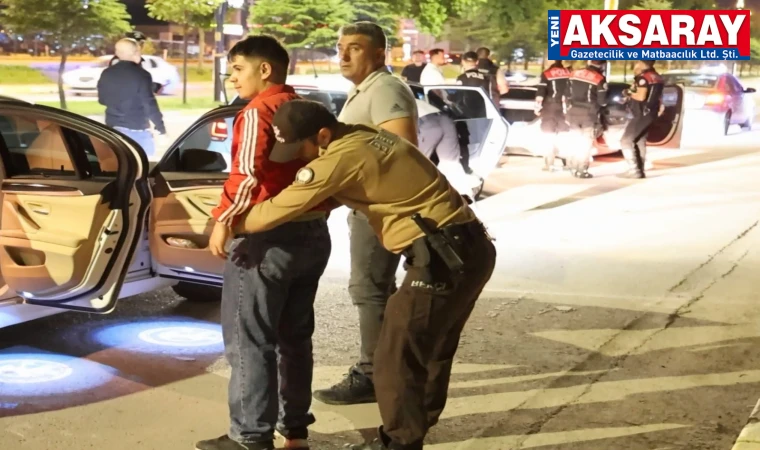 10 NOKTADA 36 EKİP, 110 POLİS DİDİK DİDİK ARADI "Huzurlu sokaklar" uygulaması