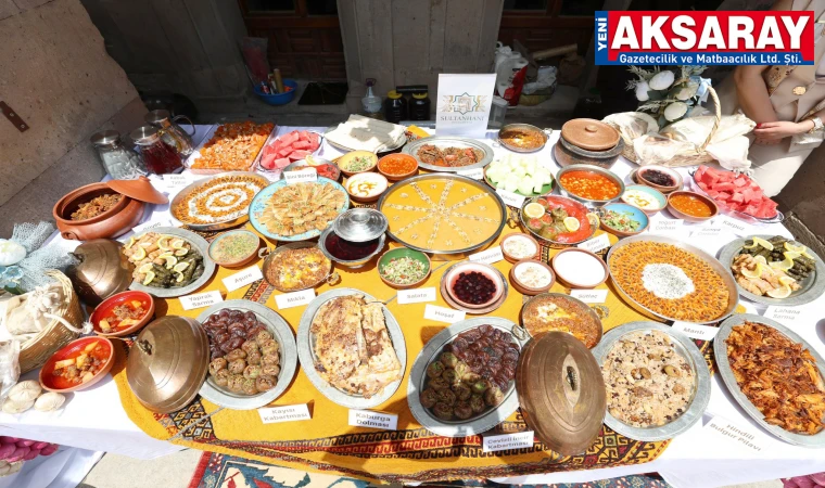 Aksaray’ın coğrafi işaretli ürünleri sergilendi