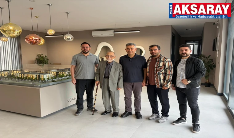 Duayen iş insanı Orhan Ağaçlı’dan ödüllü proje şantiyesine ziyaret