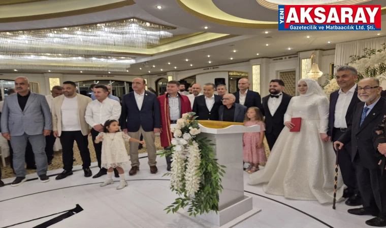 İş dünyası bu düğünde bir araya geldi