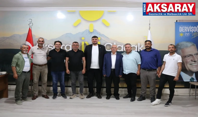 İYİ PARTİ AKSARAY TEŞKİLATI ANKARA’YA ÇIKARMA YAPMAYA HAZIRLANIYOR Tandoğan mitingi öncesi toplantı yaptılar