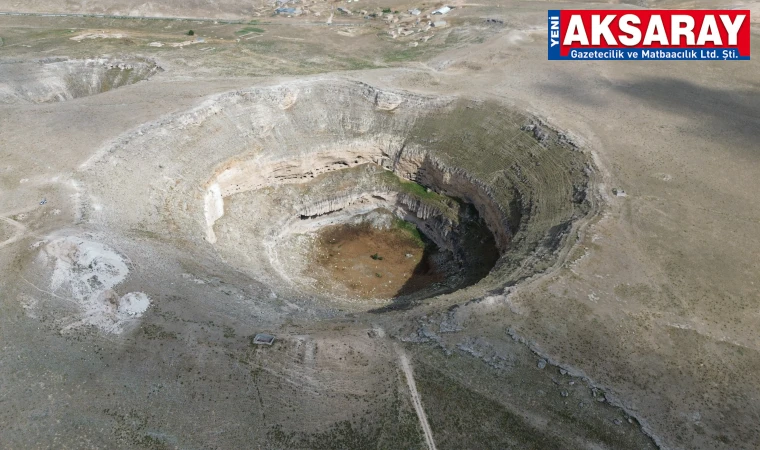 Kuruyan obruk gölü su tutmadı