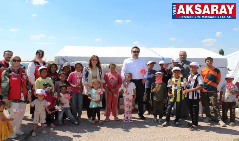 Mevsimlik tarım işçilerinin çocukları unutulmadı