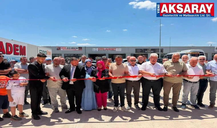 Sanayi Sitesi’nde yeni bir işletme hizmete açıldı