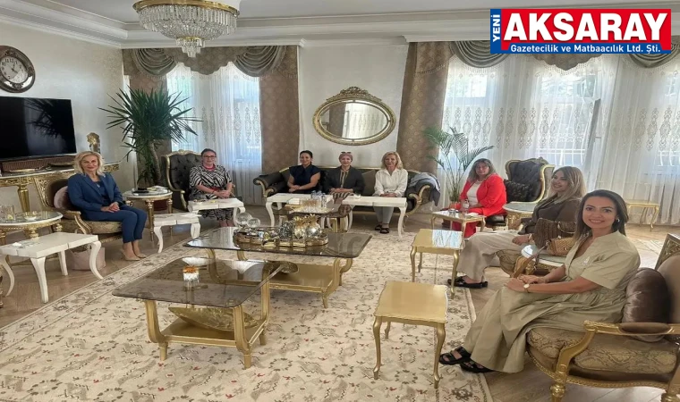 Türk Kadınlar Konseyi yöneticileri konakta ağırlandı