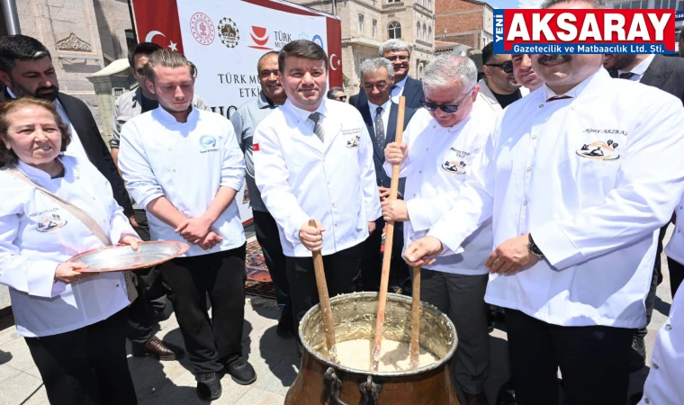 TÜRK MUTFAĞI HAFTASI COŞKUYLA KUTLANDI ‘Bir Sofrada Miras’ Rüzgârı