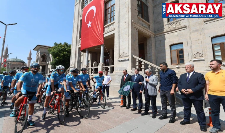 10. ÖMER HALİSDEMİR ULUSAL BİSİKLET TURU Aksaray etabı başladı