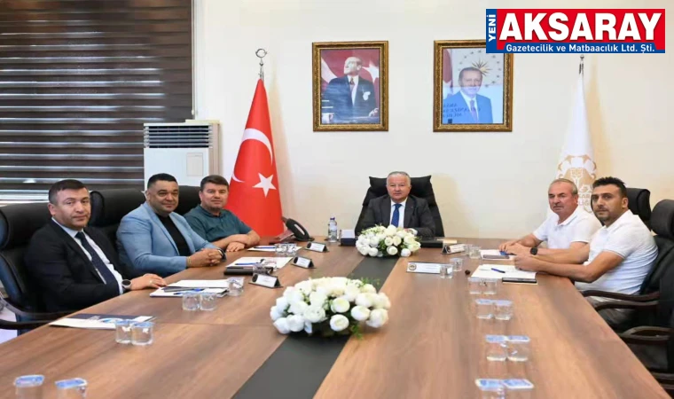 Aksaray OSB ‘nin son durumu görüşüldü