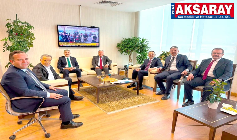 Ankara’da yatırımları takip ettiler