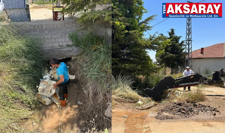 ÇİFTÇİLERE ACİL ÇAĞRI ‘Sulama kanalları çöplük değildir!’