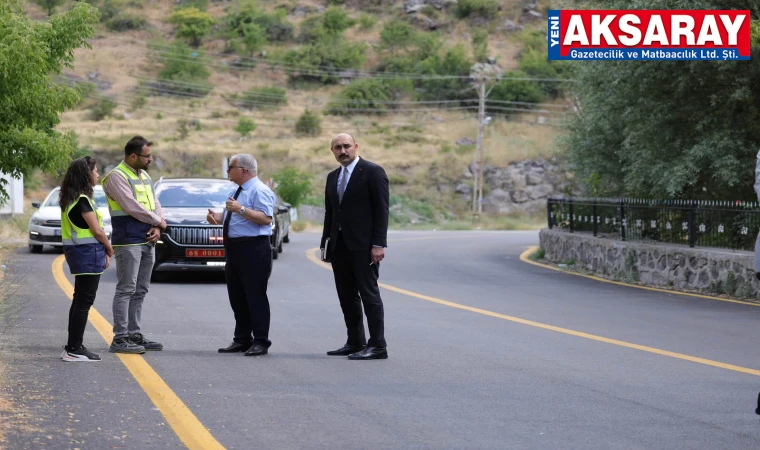 HELVADERE - YENİPINAR - IHLARA Tamamlanan yol hizmete açıldı