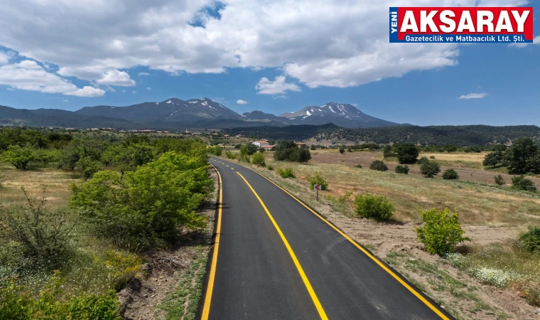 HELVADERE, YENİPINAR VE IHLARA ARASI 14,6 Km’lik Turizm yolu asfaltlandı