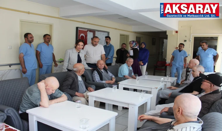 Huzurevi sakinlerine devlet şefkati