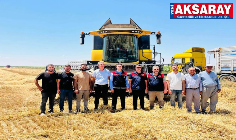 Kaymakam hasat çalışmasında