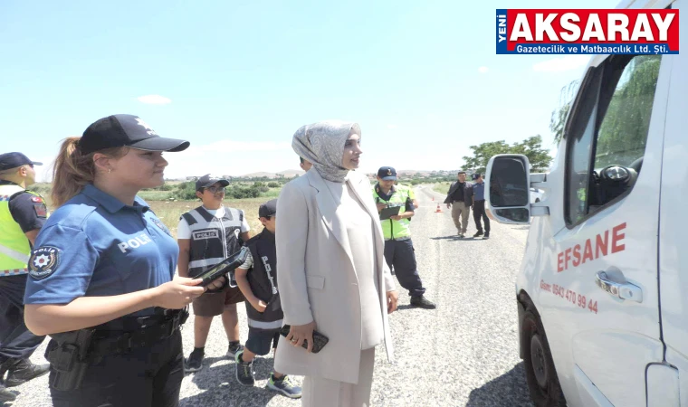 Kaymakam Trafik Denetimi yaptı