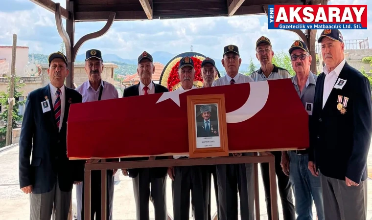 Kıbrıs Gazisi dualarla defnedildi