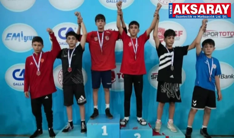 Minikler Güreş Şampiyonası Ankara'da sona erdi