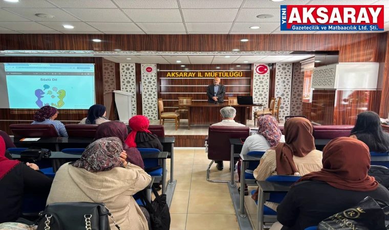 MÜFTÜLÜK VE İŞKUR İŞ BİRLİĞİ Yeni göreve başlayan personele bilgilendirme yapıldı