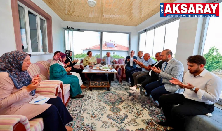 SARIYAHŞİ ÇIKARMASI Ziyarette Gaziler unutulmadı