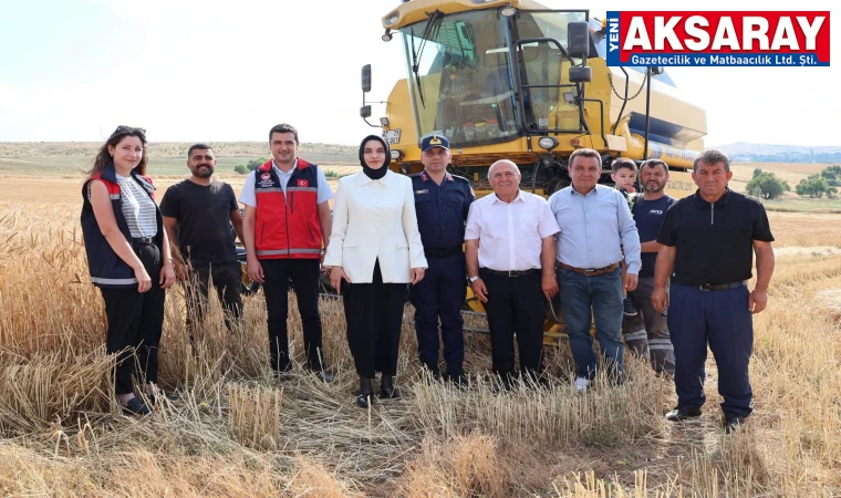 Sarıyahşi’de üretim ve sahaya tam destek