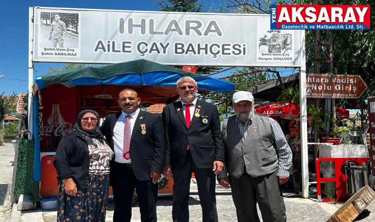 Şehit Ailesine Ihlara’da anlamlı ziyaret