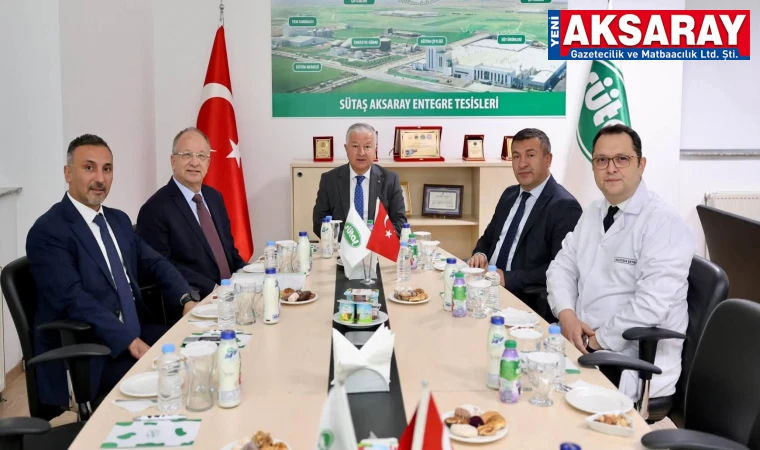 Sütaş tesisleri incelendi