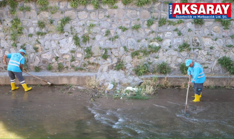 Uluırmak temizleniyor