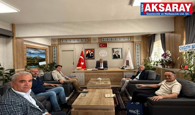 Vali Yardımcısı ve İl Millî Eğitim Müdürüne ziyaret