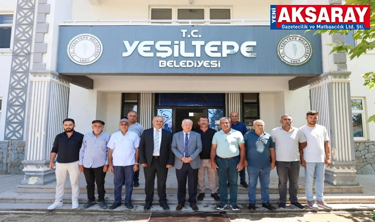 YEŞİLOVA, YENİKENT VE YEŞİLTEPE Vali Duru’dan beldelere çalışma ziyareti