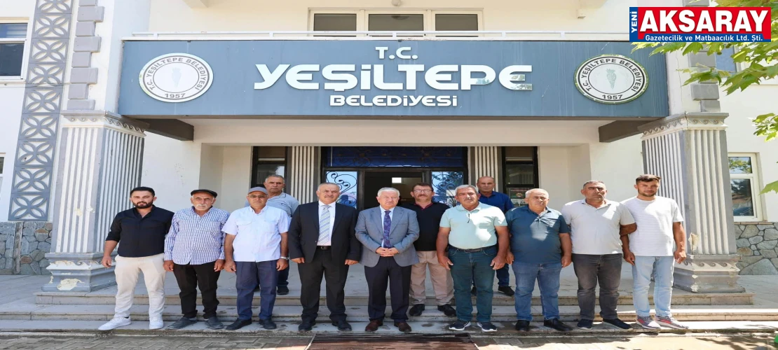 YEŞİLOVA, YENİKENT VE YEŞİLTEPE Vali Duru’dan beldelere çalışma ziyareti