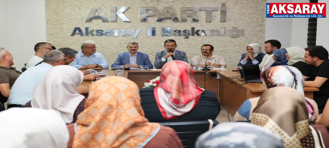 AK Parti Daraltılmış İl Danışma Meclisini topladı