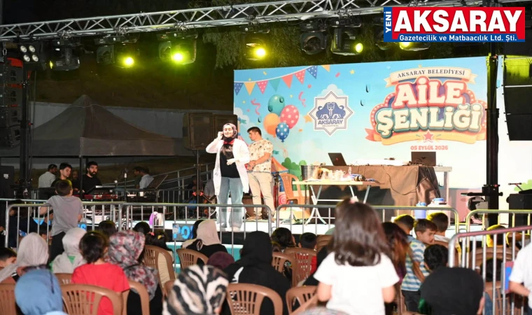 Aile  Şenliğinde unutulmaz bir akşam yaşadılar