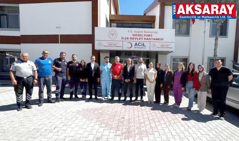 Güzelyurt ilçesi sağlık tesisleri incelendi