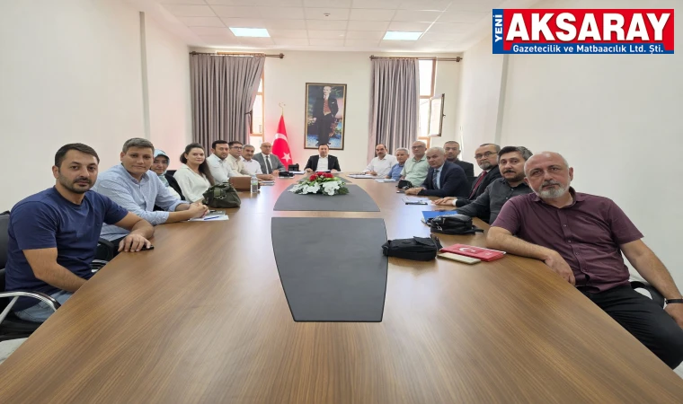 İlçede yeni eğitim-öğretim dönemi değerlendirildi