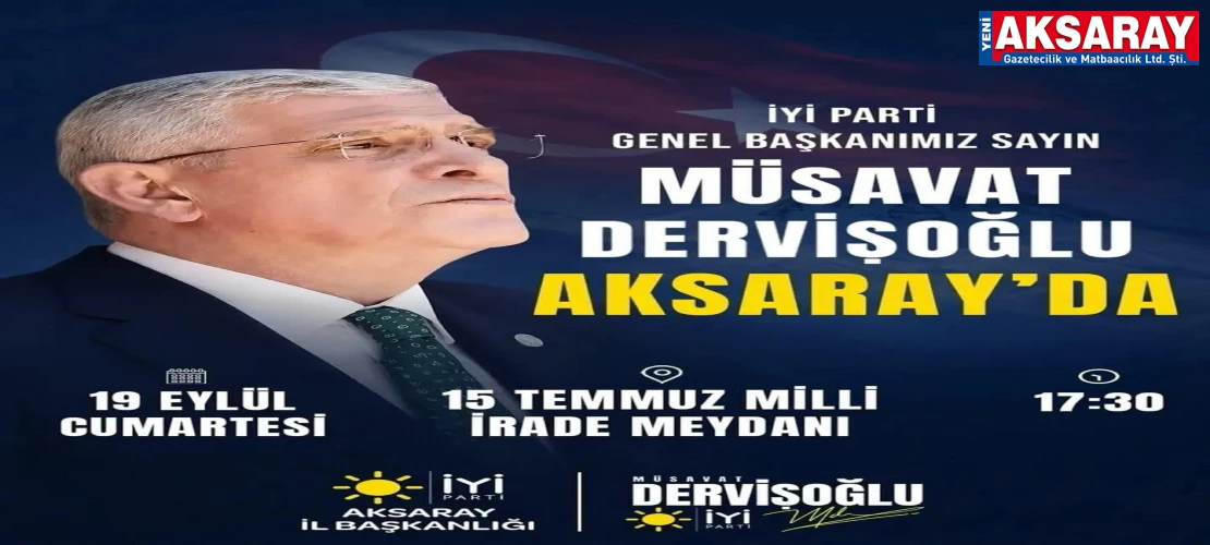 İyi Parti mitinge hazırlanıyor